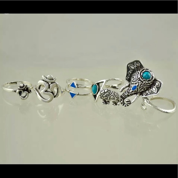 Boho Rings Set - Picture 11 of 11